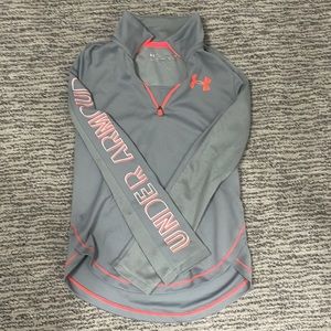 Under Armour girls zip up sweatshirt